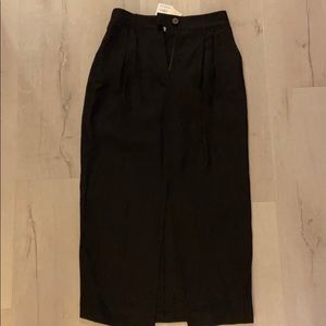 A very chic Mara Hoffman skirt.